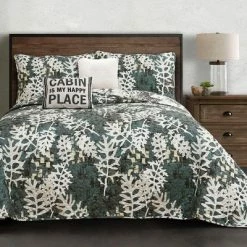 Brand new 🎁 Lush Decor 5pc Camouflage Leaves Reversible Quilt Set Green - Lush Décor 🛒 11 Brand new 🎁 Lush Decor 5pc Camouflage Leaves Reversible Quilt Set Green - Lush Décor 🛒 -Bedding Sets & Collections Sales Shop unnamed file 15139