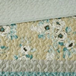 Cheapest ✔️ Madison Park Loraine Cotton Printed Quilt Set Green 👍 -Bedding Sets & Collections Sales Shop unnamed file 15149