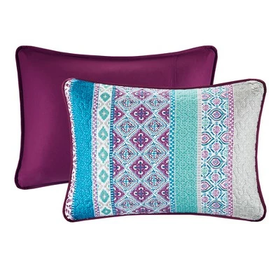 Brand new π Intelligent Design 6pc Callie Daybed Cover Set Purple π― 2 Brand new π Intelligent Design 6pc Callie Daybed Cover Set Purple π― - Image 2