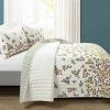 Best reviews of 🎉 Lush Decor Boho Botanical Leaf Quilt Set - Lush Décor 🤩