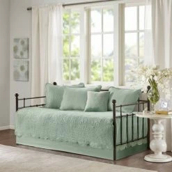 New ⌛ Madison Park Genoa 6pc Reversible Scalloped Edge Daybed Cover Set Blush 🔔 -Bedding Sets & Collections Sales Shop unnamed file 15239