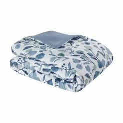 Promo 🌟 Ramona Seersucker Tulip Print Comforter Bedding Set White 🤩