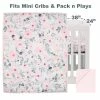 Best deal 🛒 Bedtime Originals Blossom Pink Watercolor Floral 3-Piece Mini Crib Bedding Set 👏