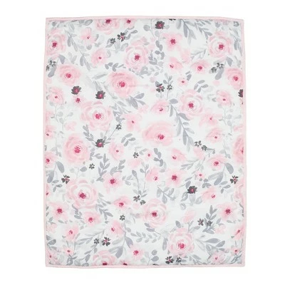 Best deal π Bedtime Originals Blossom Pink Watercolor Floral 3-Piece Mini Crib Bedding Set π 3 Best deal π Bedtime Originals Blossom Pink Watercolor Floral 3-Piece Mini Crib Bedding Set π - Image 3