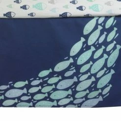 New 🔔 Lambs & Ivy Oceania 6-Piece Baby Crib Bedding Set - Blue Ocean, Nautical, Aquatic, Whale, Octopus Theme 🧨 -Bedding Sets & Collections Sales Shop unnamed file 15295