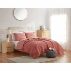 Best deal ❤️ Arden Solid Quilt & Sham Set - Refinery29 Gray/white 🌟