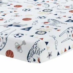 Best Sale ✔️ Lambs & Ivy Hall of Fame Sports Animals 5-Piece Crib Bedding Set - Gray/Blue 🔥 -Bedding Sets & Collections Sales Shop unnamed file 15379