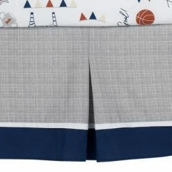Best Sale ✔️ Lambs & Ivy Hall of Fame Sports Animals 5-Piece Crib Bedding Set - Gray/Blue 🔥 -Bedding Sets & Collections Sales Shop unnamed file 15381