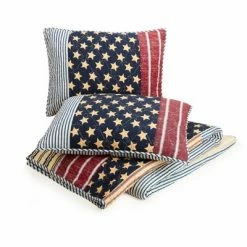 Outlet 😍 3pc Americana Quilt Set - Modern Heirloom 🧨 -Bedding Sets & Collections Sales Shop unnamed file 15411