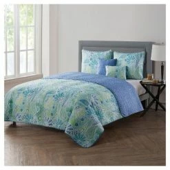 Cheapest β Blue Reversible Harmony Quilt Set (Queen) - VCNY 𧨠6 Cheapest β Blue Reversible Harmony Quilt Set (Queen) - VCNY 𧨠-Bedding Sets & Collections Sales Shop unnamed file 15429