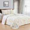 Best Sale 👍 Great Bay Home Helene Reversible Floral Printed Quilt Set 🔔