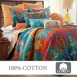 Best Pirce 👏 Mackenzie Quilt and Pillow Sham Set - Levtex Home 🎁 -Bedding Sets & Collections Sales Shop unnamed file 15442