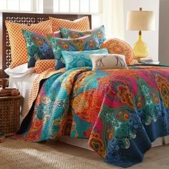 Best Pirce 👏 Mackenzie Quilt and Pillow Sham Set - Levtex Home 🎁 -Bedding Sets & Collections Sales Shop unnamed file 15445