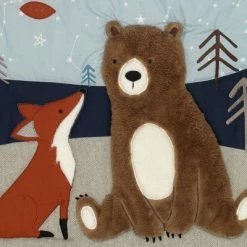 Best deal ❤️ Lambs & Ivy Sierra Sky Blue/Gray Woodland Nursery 3-Piece Baby Crib Bedding Set ⭐ -Bedding Sets & Collections Sales Shop unnamed file 15462