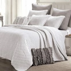 Hot Sale ⭐ Risa Quilt Set Gray - The Industrial Shop 🛒 -Bedding Sets & Collections Sales Shop unnamed file 15470