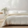 Promo 💯 Heavyweight Linen Blend Stripe Comforter & Sham Set - Casaluna™ Natural 🔥