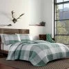 Best reviews of 🔔 Boulder Plaid Reversible Quilt & Sham Set - Eddie Bauer Gray 💯