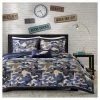 Cheap 🧨 Mi Zone Liam Camouflage Print Quilted Coverlet Set - Blue 😀