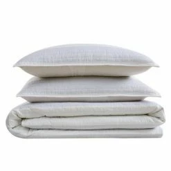 Coupon ⌛ Cottage Classics Spa Stripe Quilt Set Blue/tan ⌛