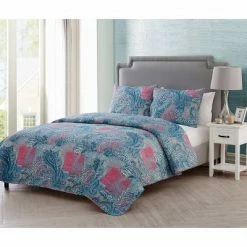 Best Sale ❤️ Ava Pinsonic Rev Quilt Set - VCNY Berry Purple ⭐