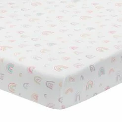 Top 10 💯 Lambs & Ivy Watercolor Pastel Pink/Mint Rainbow 5-Piece Baby Crib Bedding Set 🎉 -Bedding Sets & Collections Sales Shop unnamed file 15637