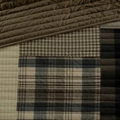 Promo ✔️ Woolrich Winter Hills Oversized Cotton Quilt Set Tan ⌛ -Bedding Sets & Collections Sales Shop unnamed file 15649