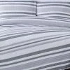 Outlet 😀 Curtis Stripe Quilt Set White/Gray - Truly Soft 🔥