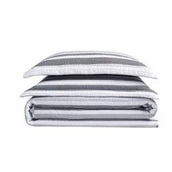Outlet π Curtis Stripe Quilt Set White/Gray - Truly Soft π₯ 6 Outlet π Curtis Stripe Quilt Set White/Gray - Truly Soft π₯ -Bedding Sets & Collections Sales Shop unnamed file 15665