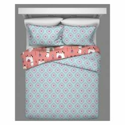 Outlet 😀 Llama Drama Quilt Set Coral - Vue 🧨 -Bedding Sets & Collections Sales Shop unnamed file 15671