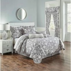 Buy 👍 Waverly Stencil Vine Reversible Quilt Set 👍 -Bedding Sets & Collections Sales Shop unnamed file 15690
