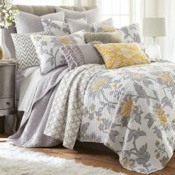 Budget 😍 Reverie Quilt and Pillow Sham Set - Levtex Home 🎁