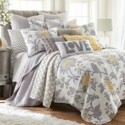 Budget 😍 Reverie Quilt and Pillow Sham Set - Levtex Home 🎁 -Bedding Sets & Collections Sales Shop unnamed file 15753
