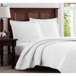 Hot Sale 🤩 Solid Quilt & Sham Set White - Tommy Bahama 💯