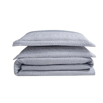 Cheapest π Multi Stripe Quilt Set Gray - Truly Soft βοΈ 2 Cheapest π Multi Stripe Quilt Set Gray - Truly Soft βοΈ - Image 2