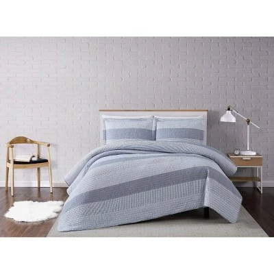 Cheapest π Multi Stripe Quilt Set Gray - Truly Soft βοΈ 6 Cheapest π Multi Stripe Quilt Set Gray - Truly Soft βοΈ - Image 6