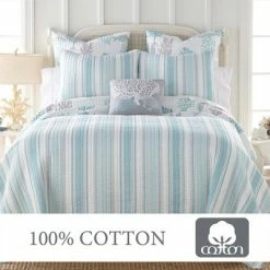 Best reviews of 🎁 Cape Coral Quilt and Pillow Sham Set - Levtex Home 😍 -Bedding Sets & Collections Sales Shop unnamed file 15825