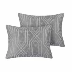 Brand new 😀 Aya Jacquard Geo Comforter & Sheets Bedding Set Gray 💯 -Bedding Sets & Collections Sales Shop unnamed file 1583