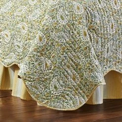 Cheapest 🎁 Paisley Verveine Reversible Quilt Set - Waverly 🛒 -Bedding Sets & Collections Sales Shop unnamed file 15833