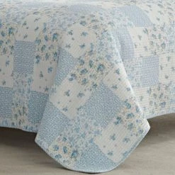 Cheap 🛒 Blue Keena Quilt Set - Laura Ashley 👏 -Bedding Sets & Collections Sales Shop unnamed file 15866