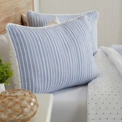 Coupon 💯 Great Bay Home Reversible Stripe and Dot Quilt Set ⭐