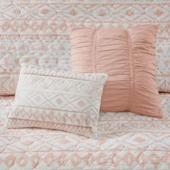 Brand new 🎁 Urban Habitat 7pc Mica Cotton Reversible Coverlet Set Blush 👏 -Bedding Sets & Collections Sales Shop unnamed file 15918