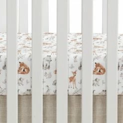Best Sale 🎁 Lambs & Ivy Painted Forest 4-Piece Crib Bedding Set - Gray, Beige, White 🤩 -Bedding Sets & Collections Sales Shop unnamed file 15926