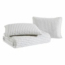 Buy ✔️ Willow Way Ticking Stripe Daybed Cover Set - Stone Cottage Natural 🎉 -Bedding Sets & Collections Sales Shop unnamed file 15958