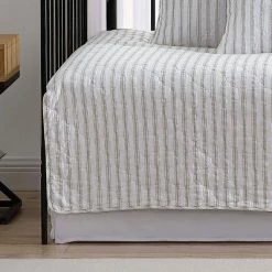 Buy ✔️ Willow Way Ticking Stripe Daybed Cover Set - Stone Cottage Natural 🎉 -Bedding Sets & Collections Sales Shop unnamed file 15959