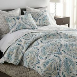 Budget 🔔 Alita Quilt and Pillow Sham Set - Levtex Home 🎁