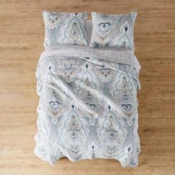 Budget 👏 Olyria Medallion Quilt and Pillow Sham Set - Levtex Home 🎁 -Bedding Sets & Collections Sales Shop unnamed file 15985