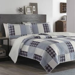 Buy 🛒 Camano Island Quilt And Sham Set Plum - Eddie Bauer® 👍 -Bedding Sets & Collections Sales Shop unnamed file 16005