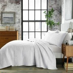 Budget 🧨 Maze Quilt Set - City Scene White 🛒