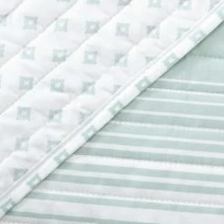 New ⭐ Great Bay Home Ombre Striped Reversible Quilt Set Full / Queen Light Blue 😍 -Bedding Sets & Collections Sales Shop unnamed file 16027