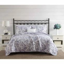 Wholesale 🔥 Delila Quilt & Sham Set Plum - Laura Ashley ⌛ -Bedding Sets & Collections Sales Shop unnamed file 16037